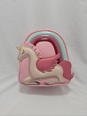 NWT Bath & Body Works Merchandise Pink Unicorn Mini Backpack Adult Teens Kids